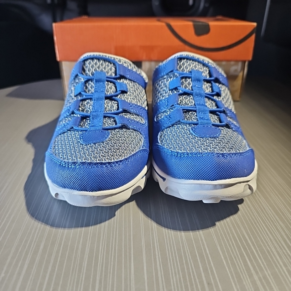 Propet Travelactiv Slide Mule Women's 6 Blue Sneakers Casual Shoes WAT011M-BLU - Picture 3 of 12